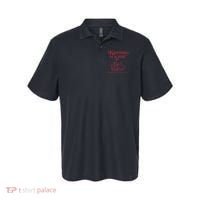 Karma Is A Cat Music Lover Fan Gift Polo thumb 0