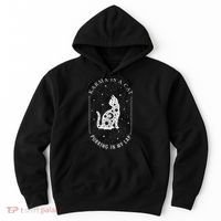 Karma Is A Cat Purring In My Lap Hoodie thumb 0