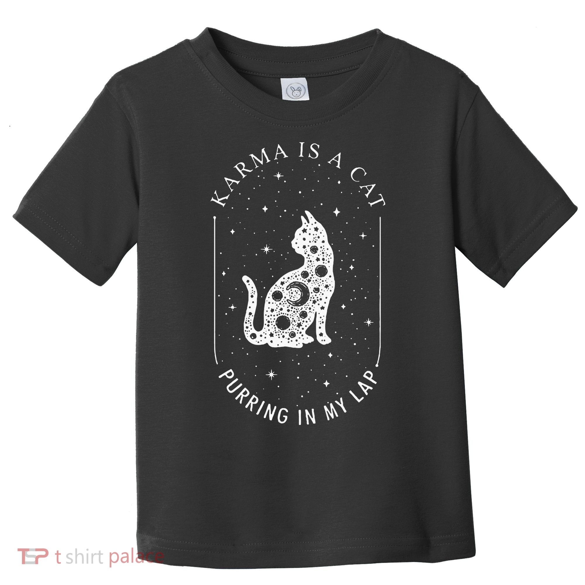 Karma Is A Cat Purring In My Lap Toddler T-Shirt