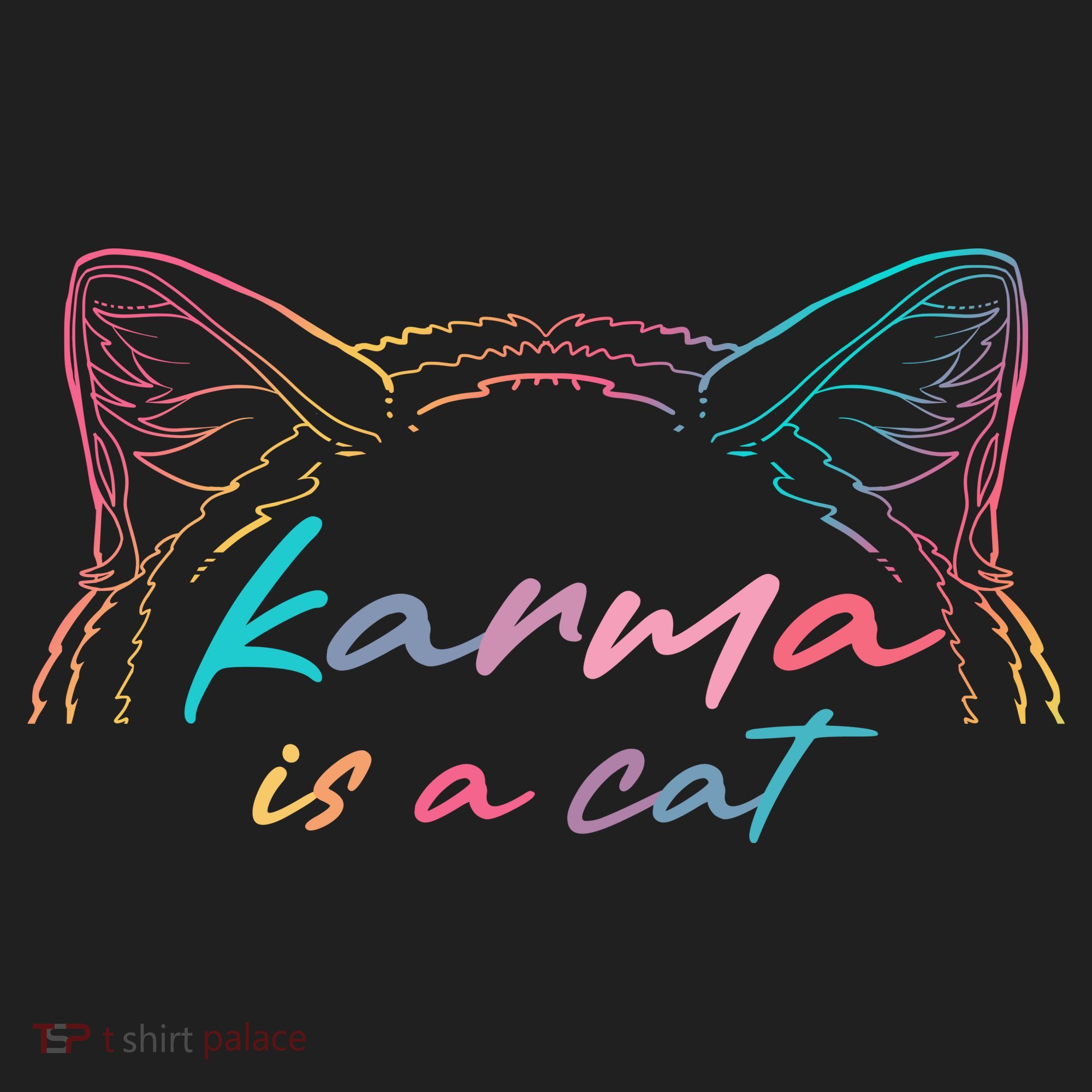Karma Is A Cat Women's Sweatshirt