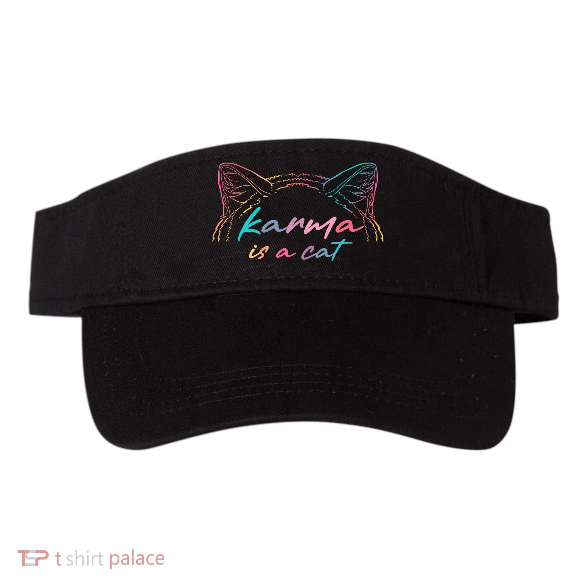 Karma Is A Cat Visor