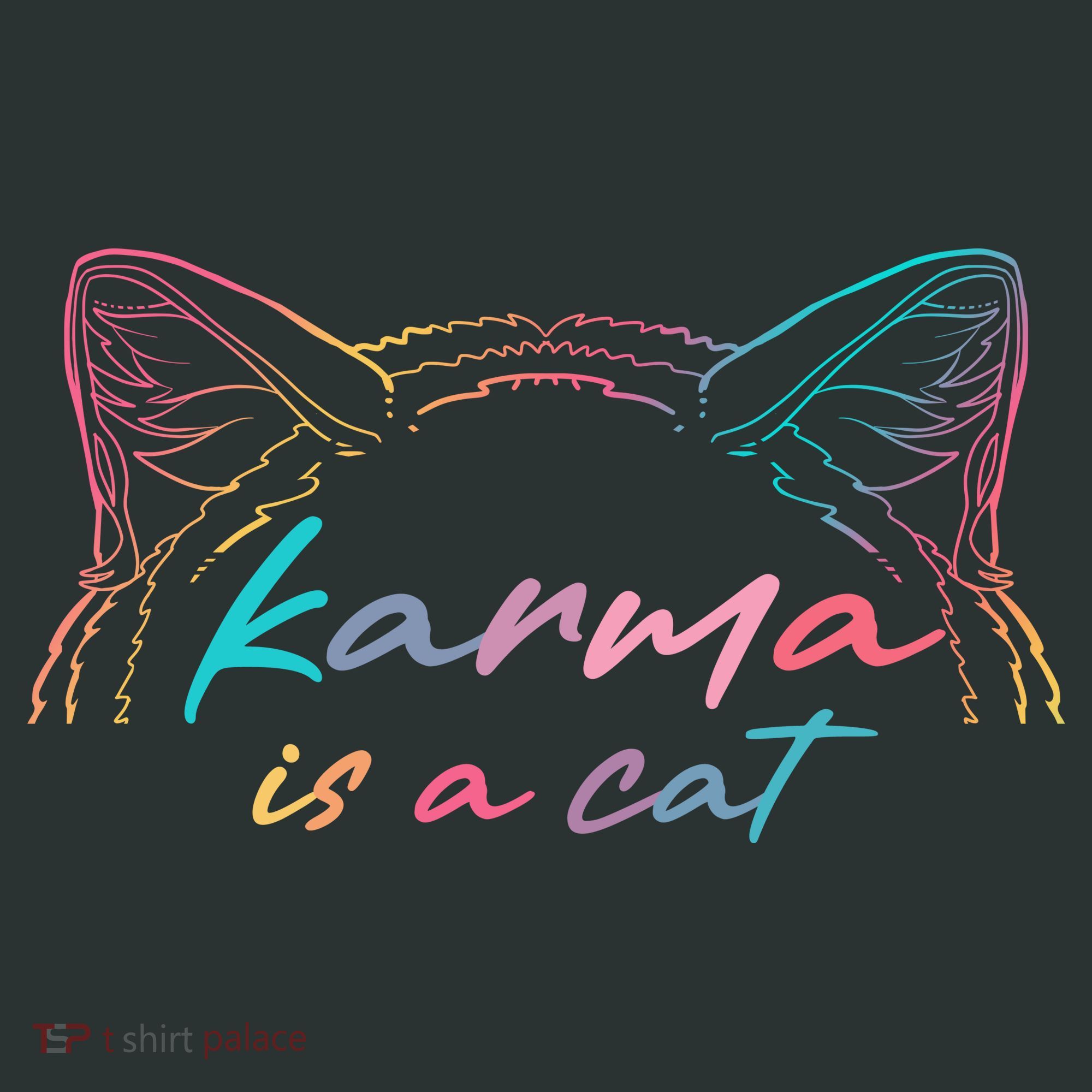 Karma Is A Cat Hoodie