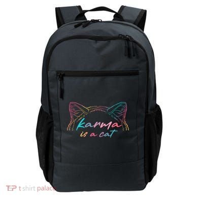 Karma Is A Cat Backpack