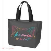 Karma Is A Cat Tote Bag thumb 3