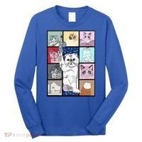 Karma Is A Cat Long Sleeve Shirt thumb 0