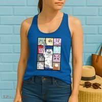 Karma Is A Cat Women's Tank Top thumb 2