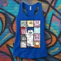 Karma Is A Cat Women's Tank Top thumb 3