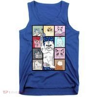 Karma Is A Cat Tank Top thumb 0