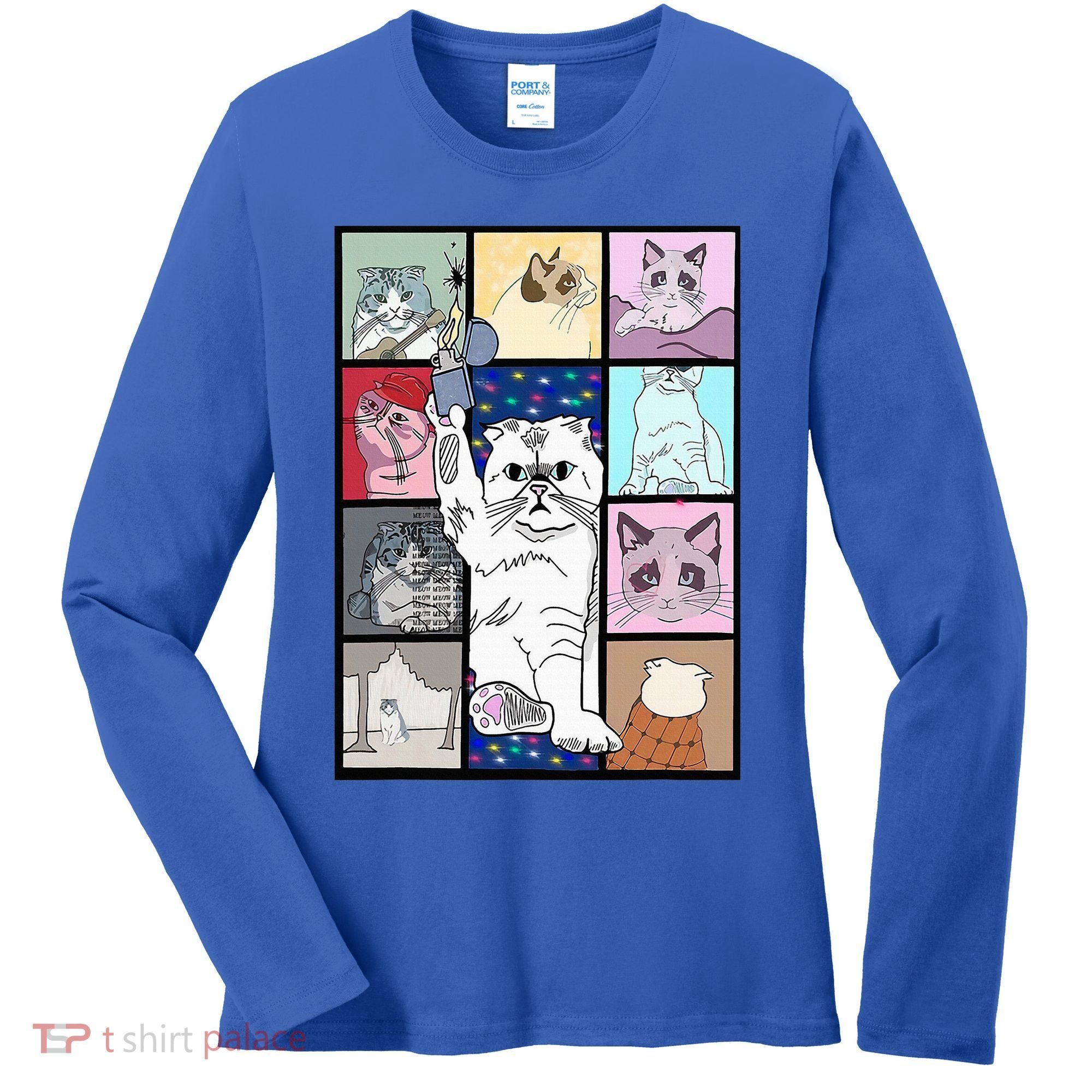 Karma Is A Cat Women's Long Sleeve Shirt