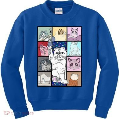 Karma Is A Cat Kids Sweatshirt