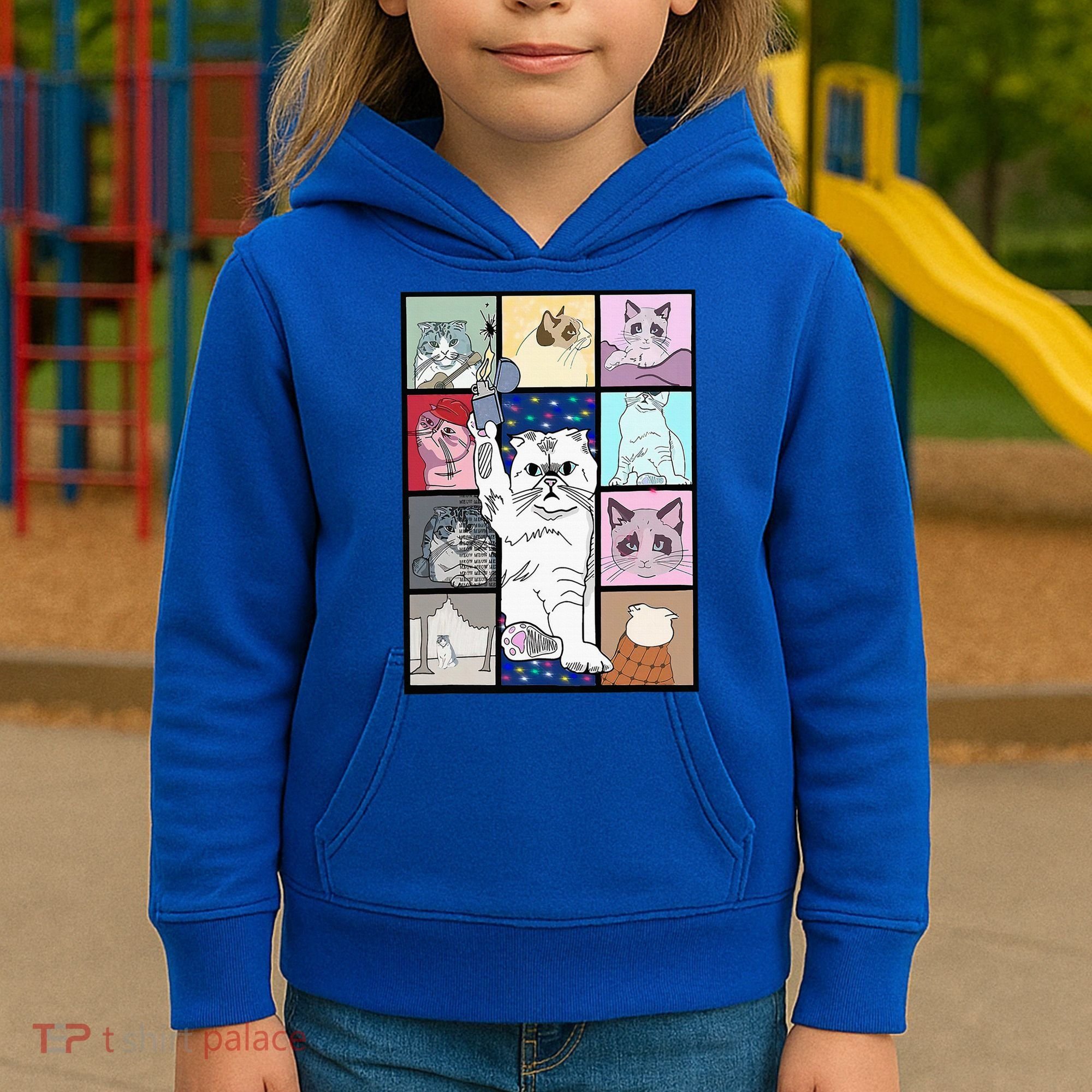 Karma Is A Cat Kids Hoodie