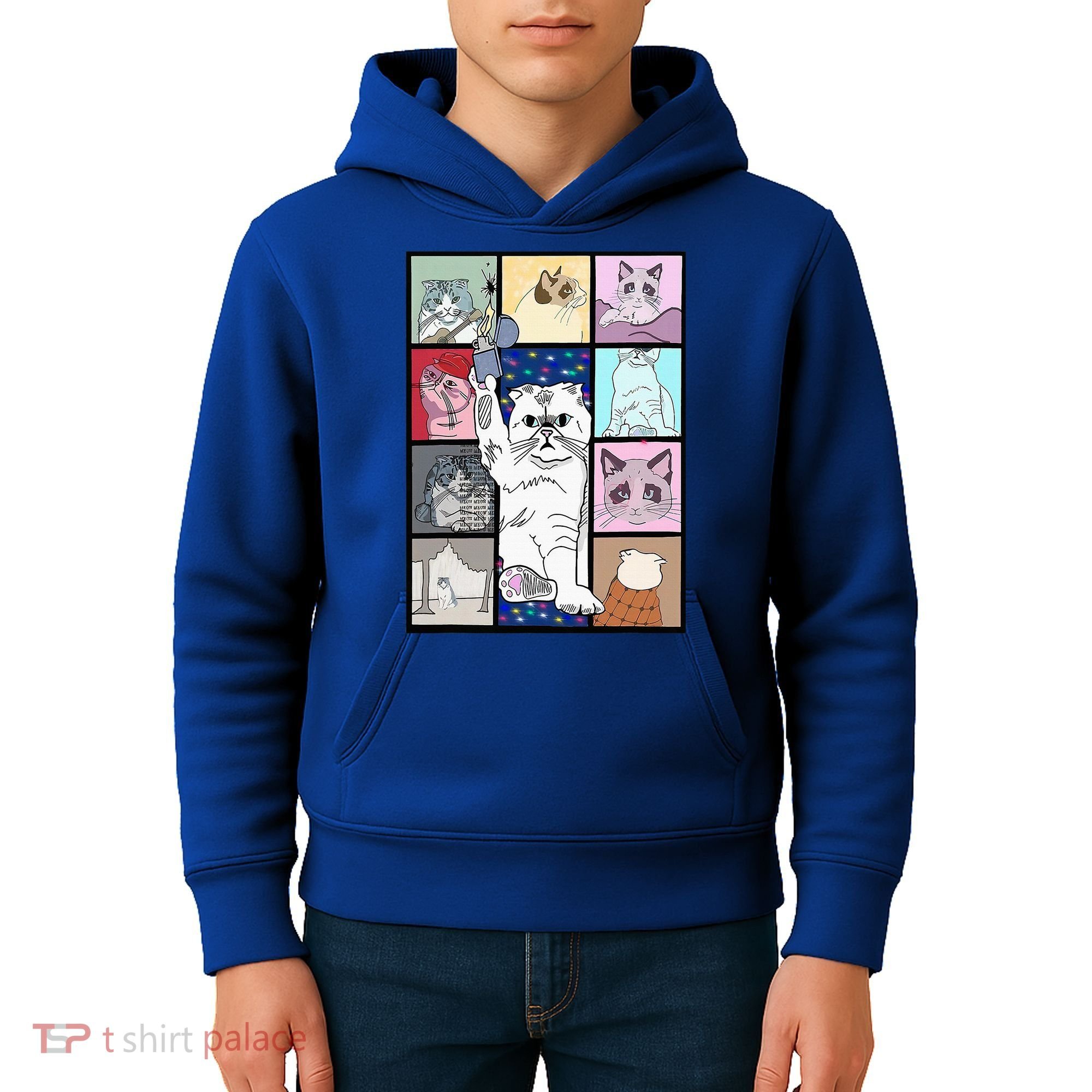 Karma Is A Cat Kids Hoodie