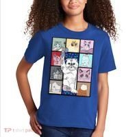Karma Is A Cat Kids T-Shirt thumb 2