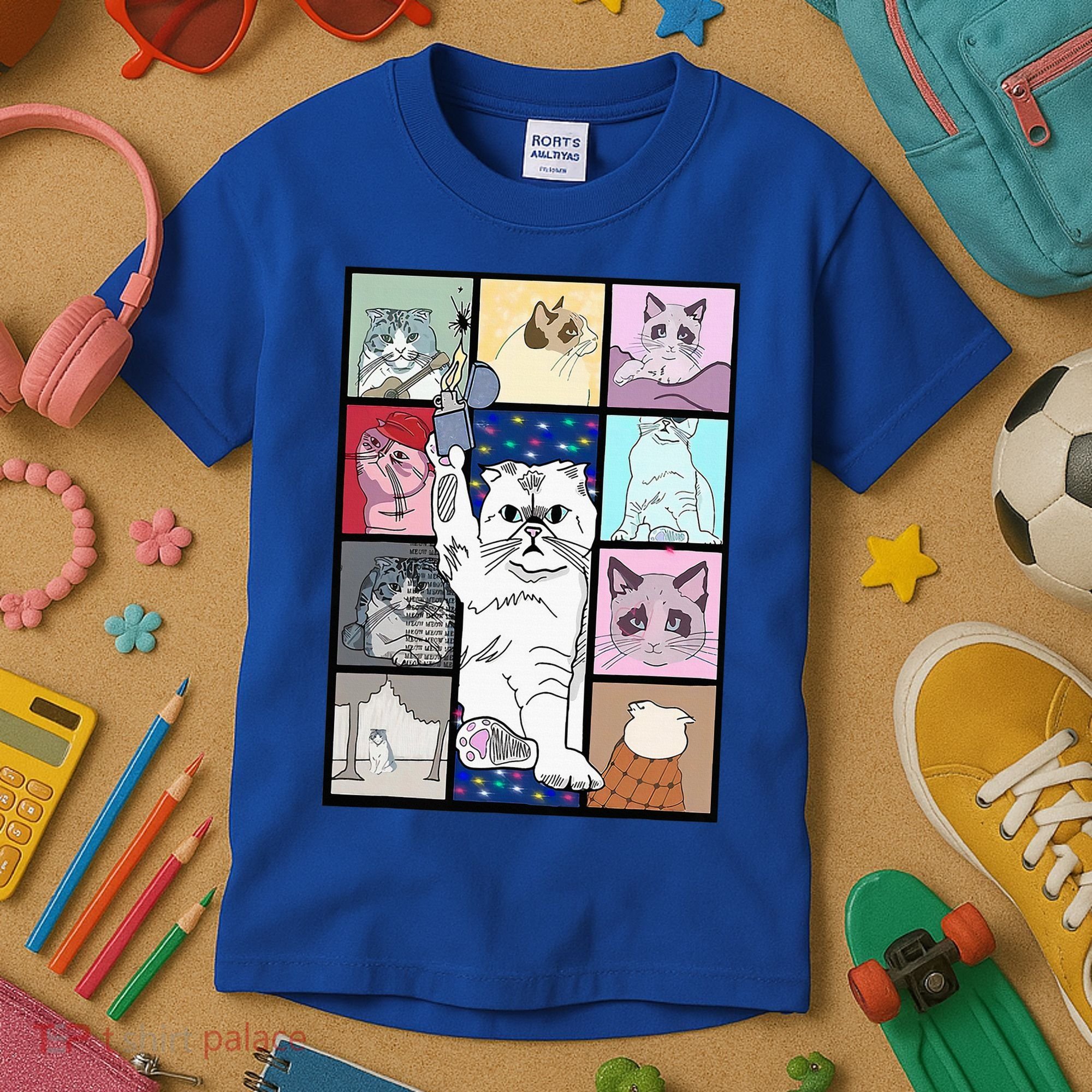 Karma Is A Cat Kids T-Shirt