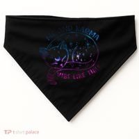 Karma Is A Cat Funny Cat Lazy Cat Gift USA-Made Doggie Bandana thumb 0