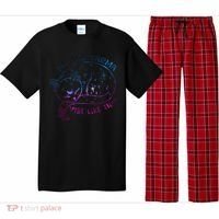 Karma Is A Cat Funny Cat Lazy Cat Gift Pajama Set thumb 0