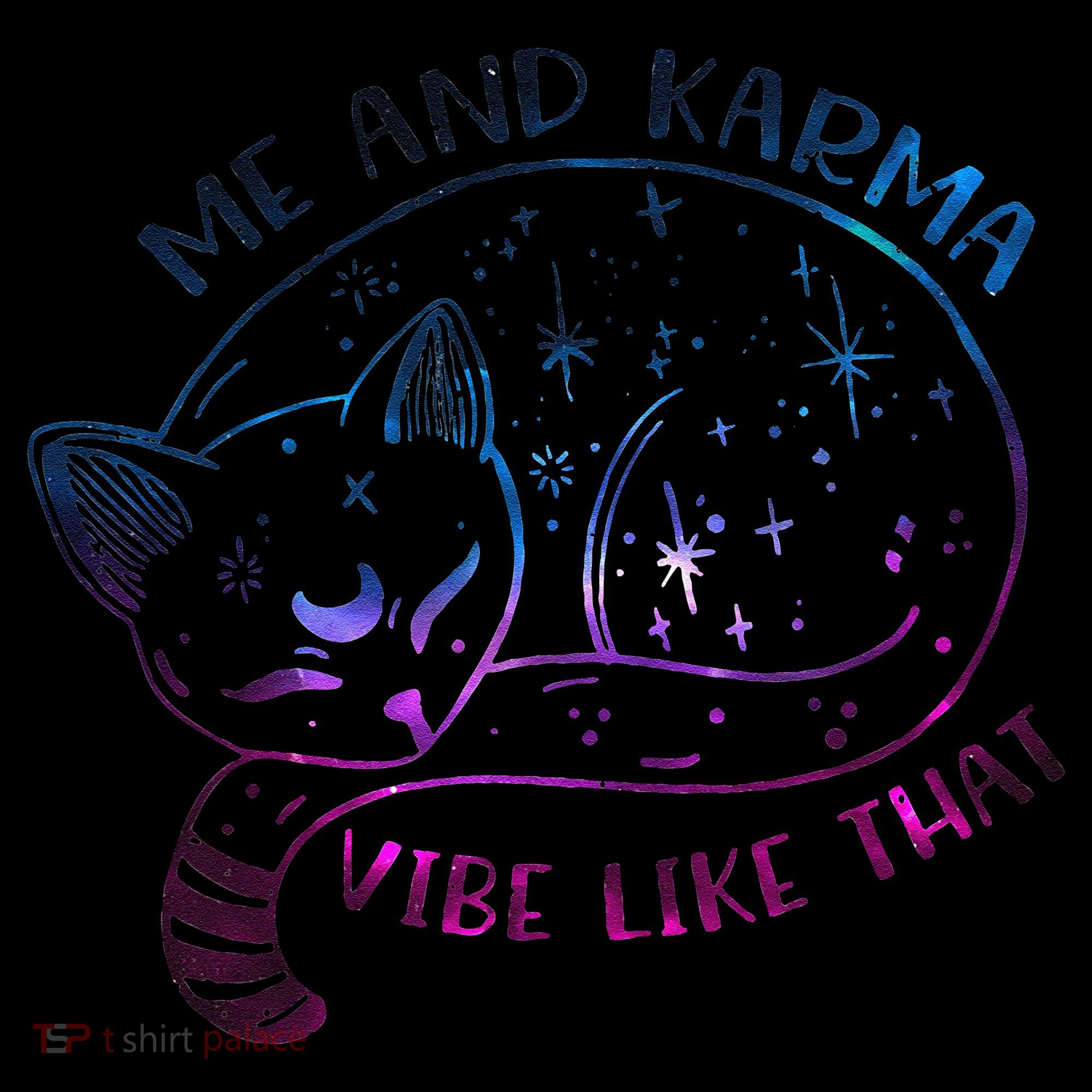 Karma Is A Cat Funny Cat Lazy Cat Gift Women's Hoodie