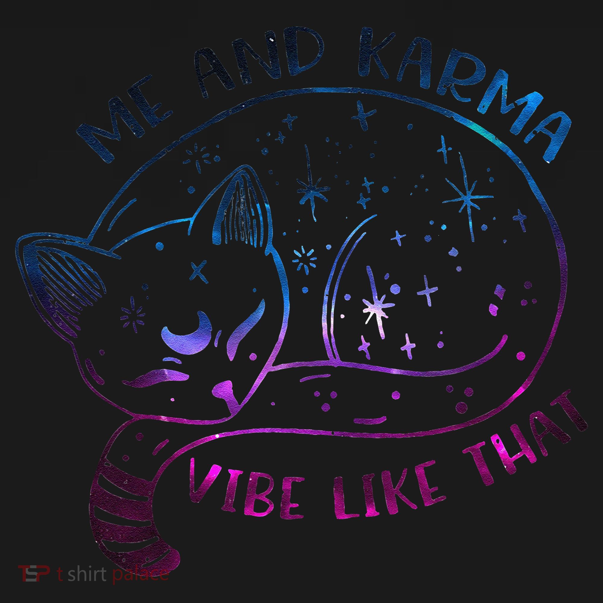 Karma Is A Cat Funny Cat Lazy Cat Gift Baby Bodysuit