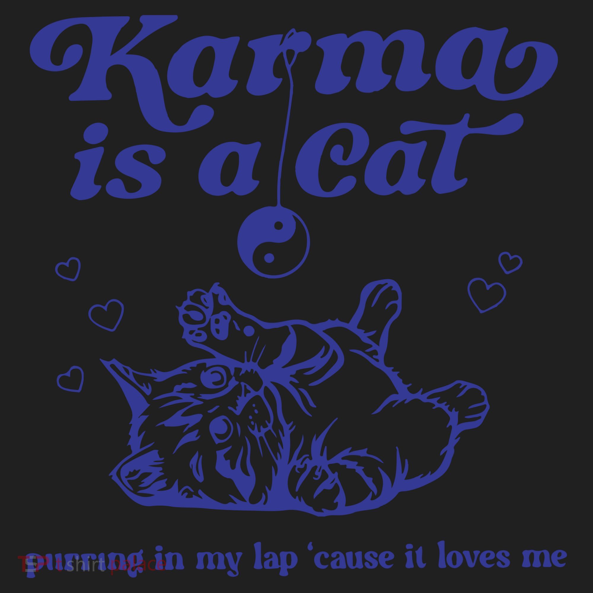 Karma Is A Cat Women's Sweatshirt