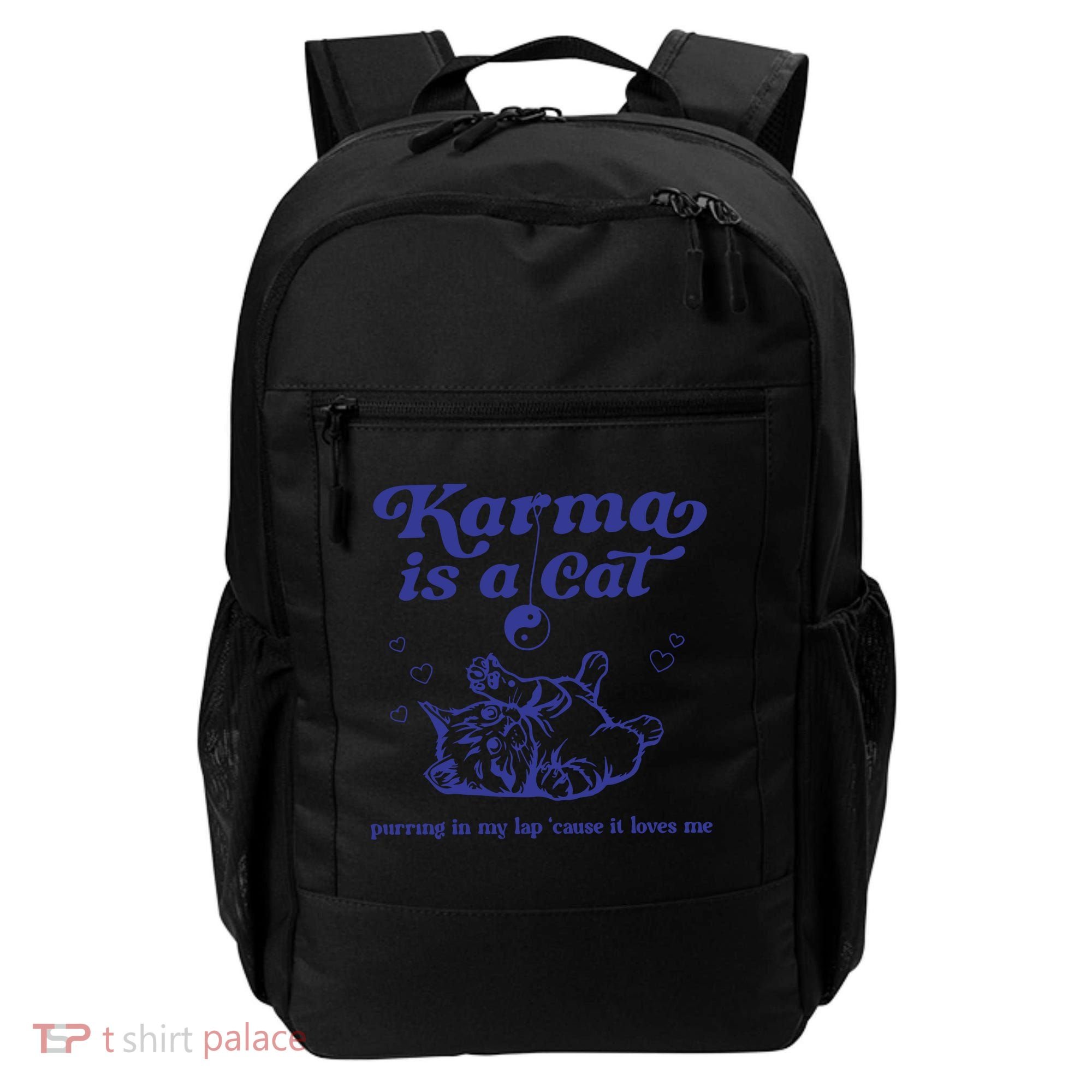Karma Is A Cat Backpack
