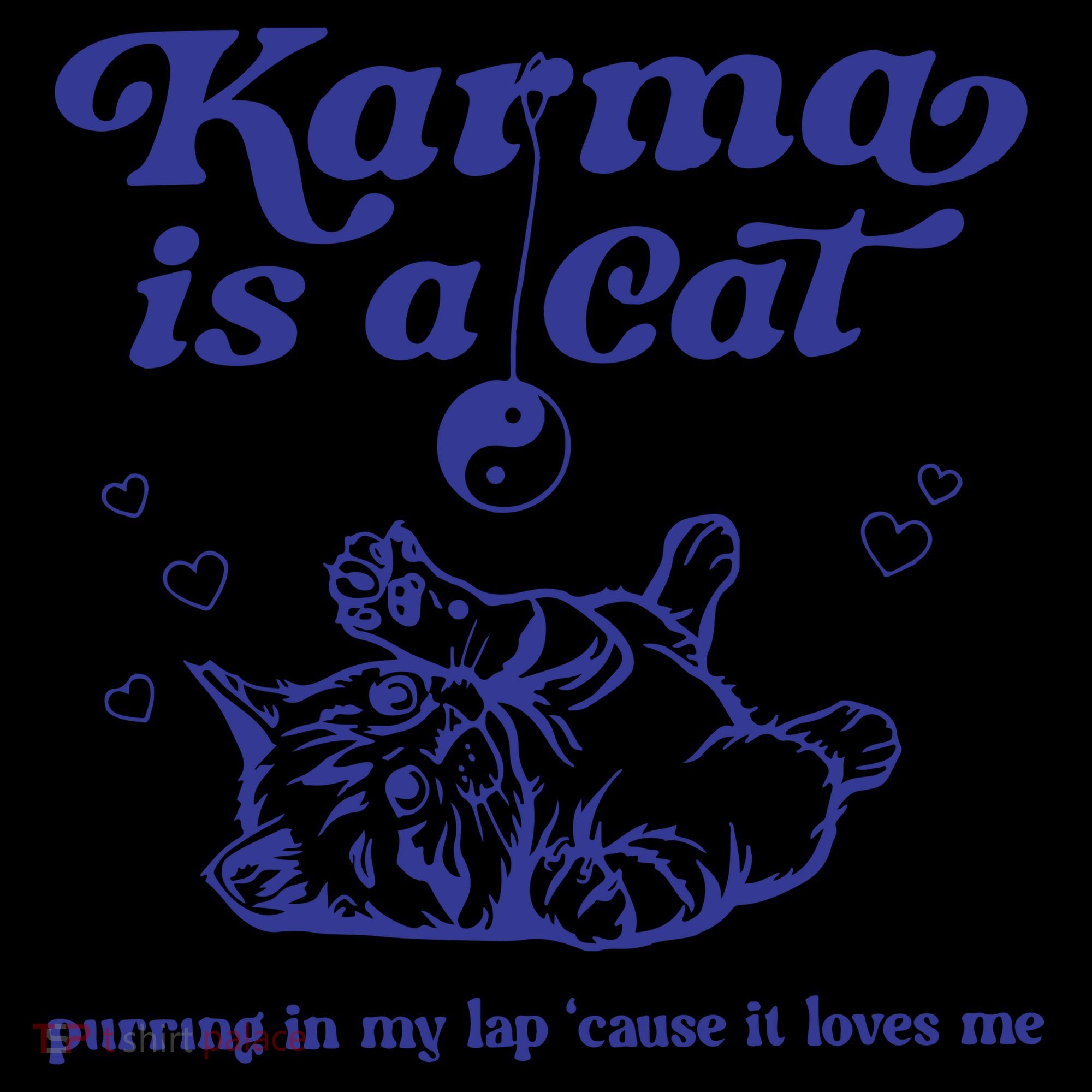 Karma Is A Cat Backpack