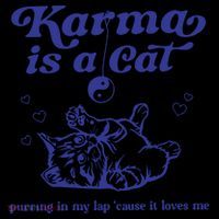 Karma Is A Cat Tote Bag thumb 4