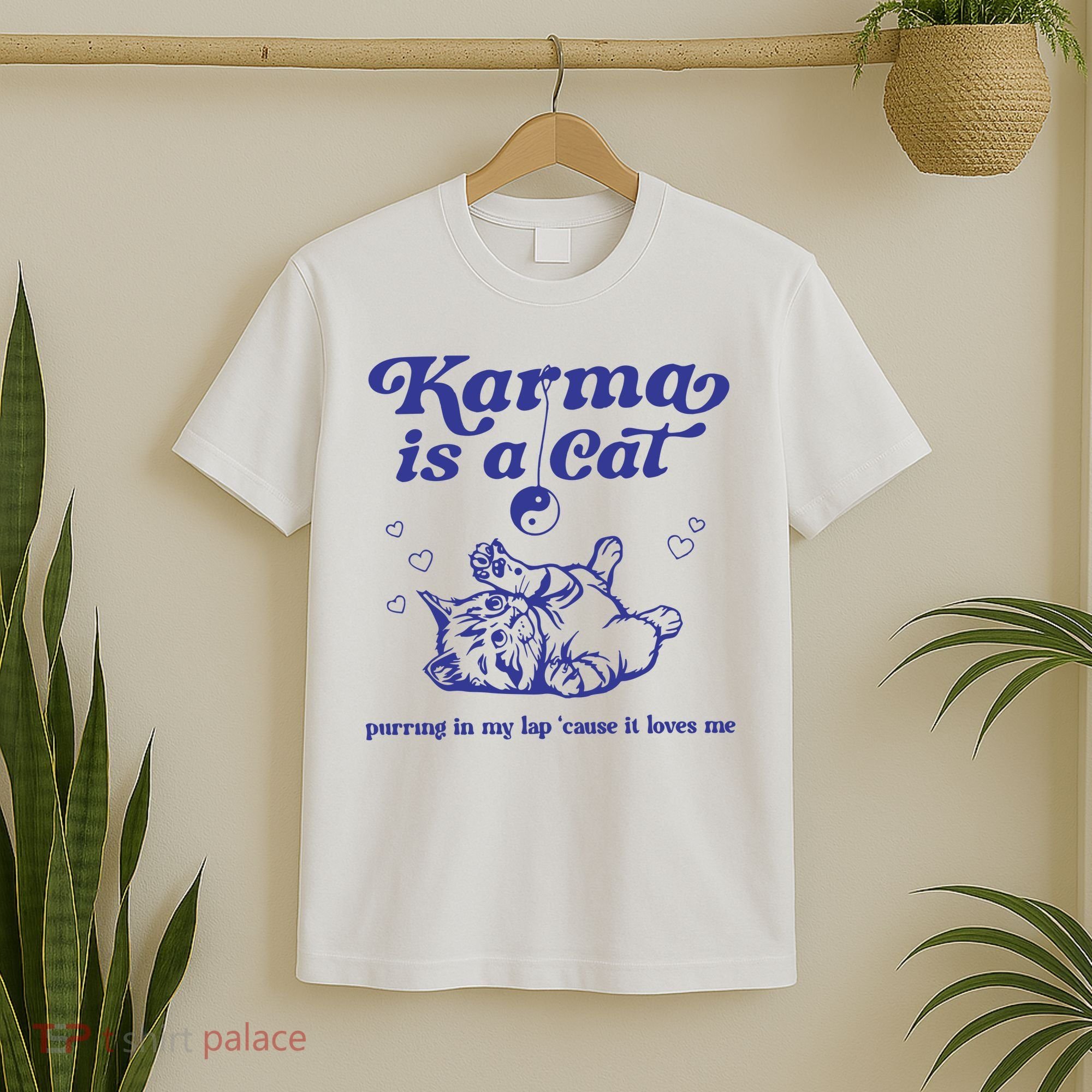 Karma Is A Cat T-Shirt