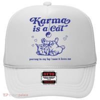 Karma Is A Cat Hat thumb 0
