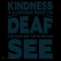 Kindness Is A Language Which Deaf Coffee Mug thumb 5
