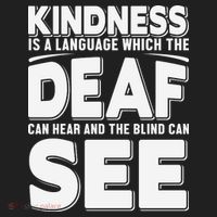 Kindness Is A Language Which Deaf Beanie thumb 2