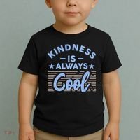 Kindness Is Always Cool Be Kind Toddler T-Shirt thumb 2