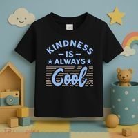 Kindness Is Always Cool Be Kind Toddler T-Shirt thumb 3