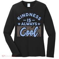 Kindness Is Always Cool Be Kind Women's Long Sleeve Shirt thumb 0