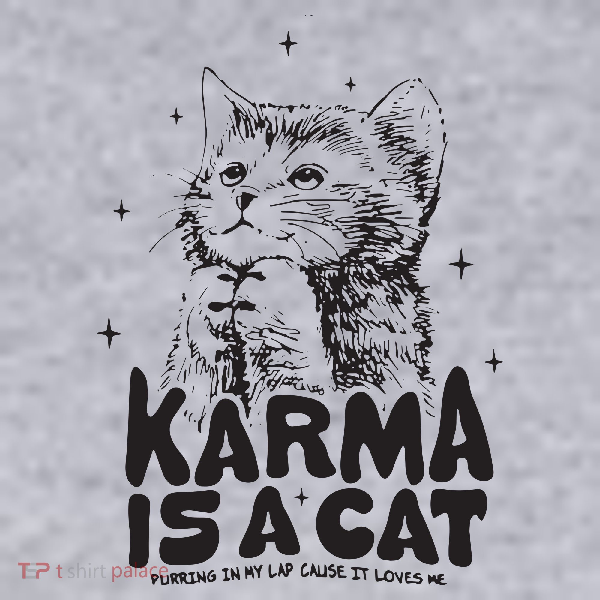 Karma Is A Cat Shirts Taylor Eras Cat Lover Women's Sweatshirt