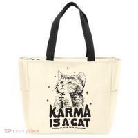 Karma Is A Cat Shirts Taylor Eras Cat Lover Tote Bag thumb 0