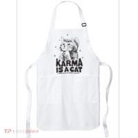 Karma Is A Cat Shirts Taylor Eras Cat Lover Apron thumb 0