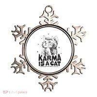 Karma Is A Cat Shirts Taylor Eras Cat Lover Ornament thumb 0