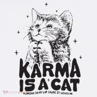 Karma Is A Cat Shirts Taylor Eras Cat Lover Women's Tank Top thumb 5