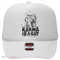 Karma Is A Cat Shirts Taylor Eras Cat Lover Hat thumb 0