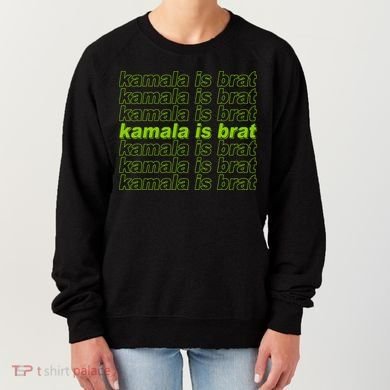 Kamala Is Brat Meme Kamala Harris 2024 Women's Sweatshirt