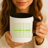 Kamala Is Brat Meme Kamala Harris 2024 Coffee Mug thumb 3