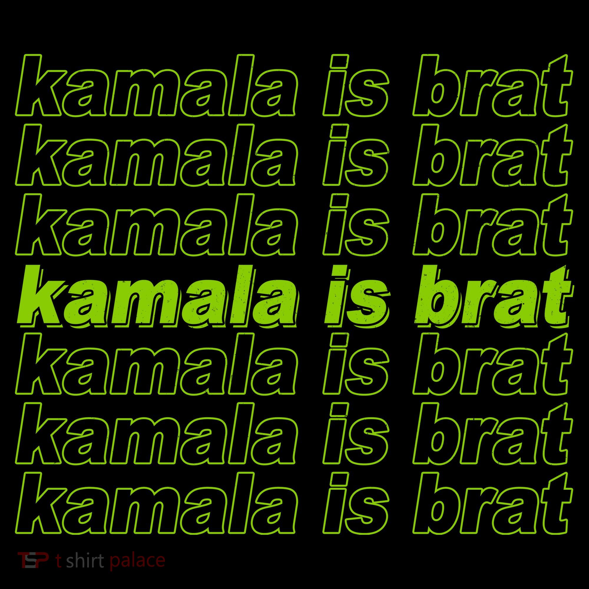 Kamala Is Brat Meme Kamala Harris 2024 Ornament