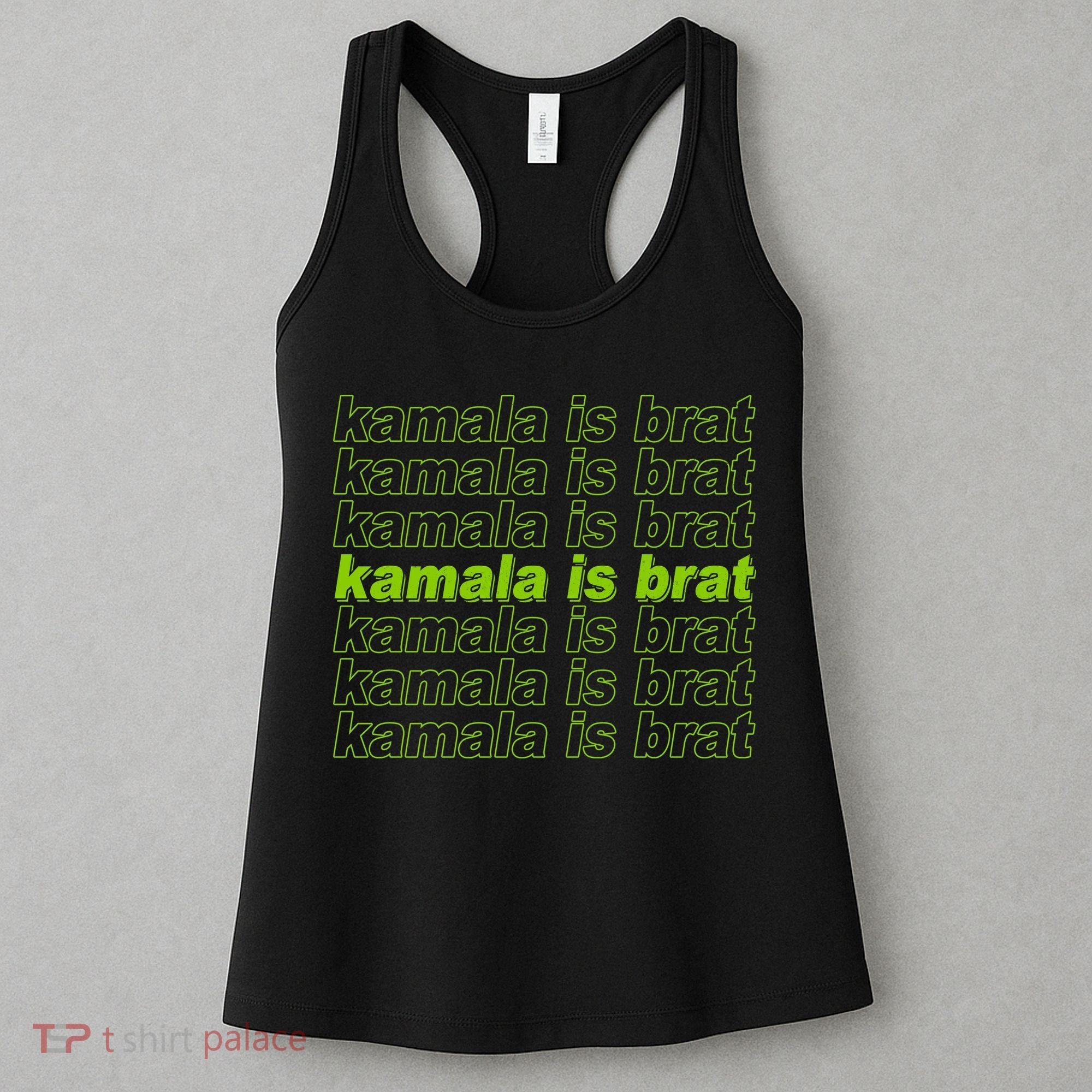 Kamala Is Brat Meme Kamala Harris 2024 Women's Tank Top