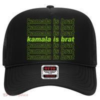 Kamala Is Brat Meme Kamala Harris 2024 Hat thumb 0
