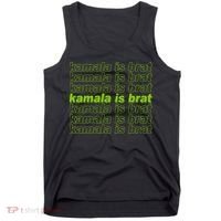 Kamala Is Brat Meme Kamala Harris 2024 Tank Top thumb 0