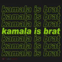 Kamala Is Brat Meme Kamala Harris 2024 Kids Long Sleeve Shirt thumb 2