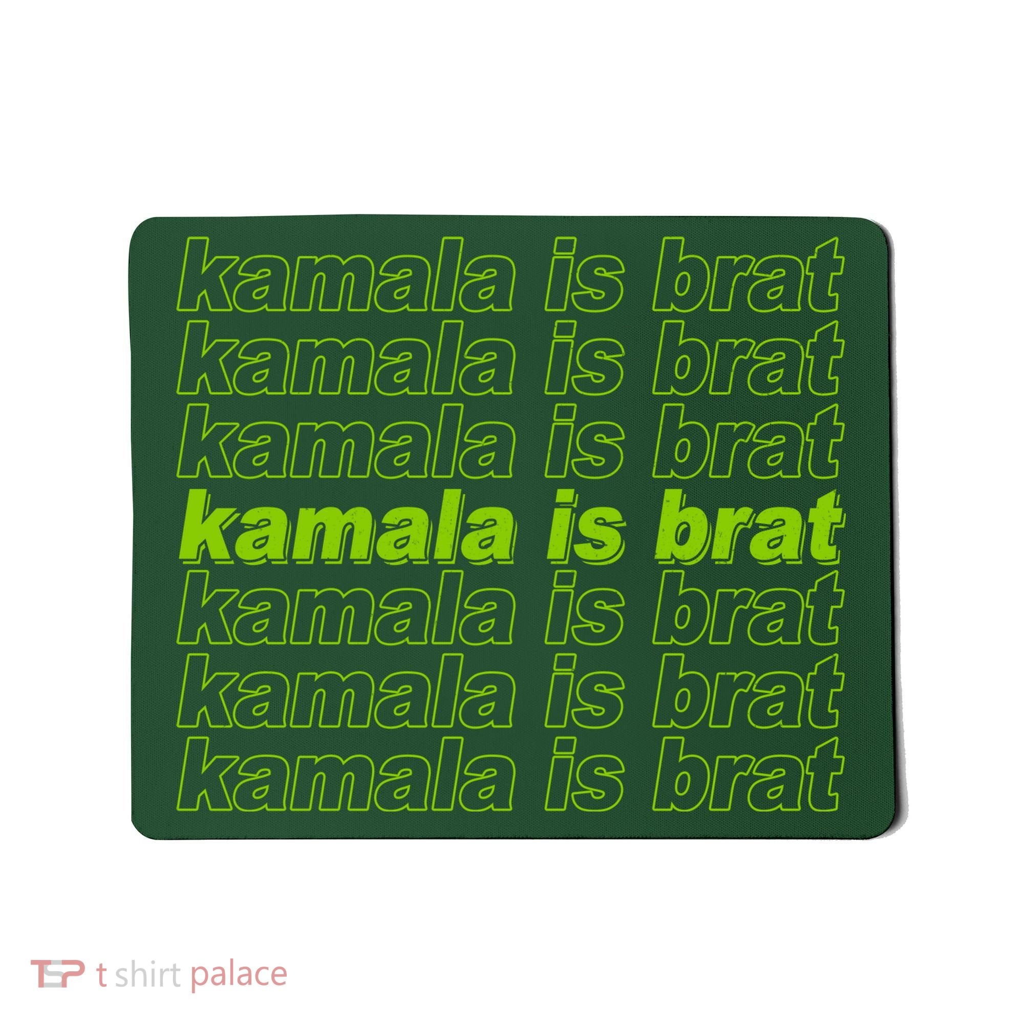 Kamala Is Brat Meme Kamala Harris 2024 Mousepad