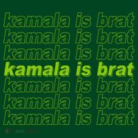 Kamala Is Brat Meme Kamala Harris 2024 Kids Hoodie thumb 2