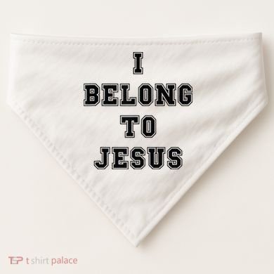 Kaka I Belong To Jesus USA-Made Doggie Bandana
