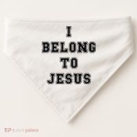 Kaka I Belong To Jesus USA-Made Doggie Bandana thumb 0
